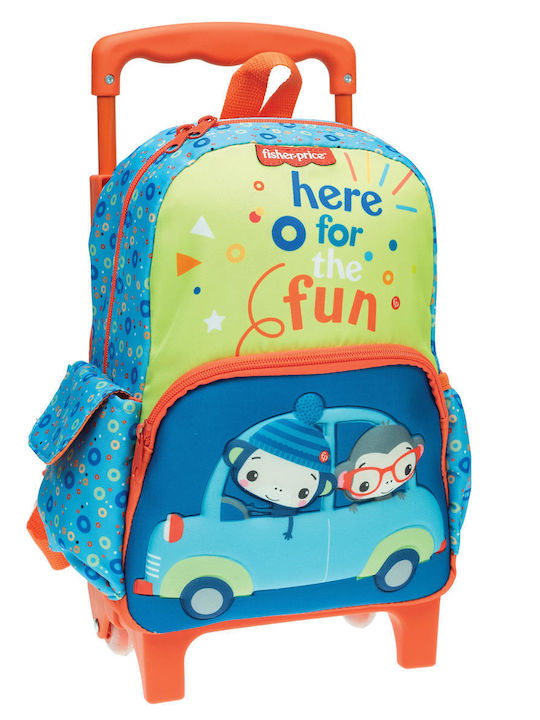 Fisher Price Car School Bag Trolley Kindergarte...