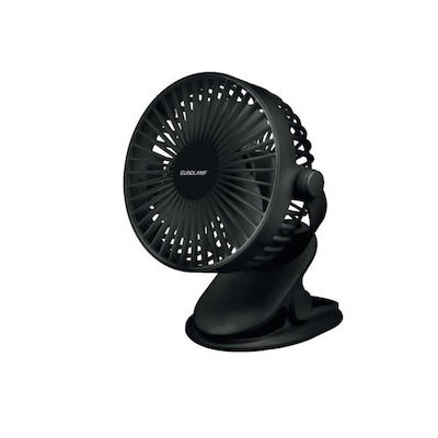 Eurolamp Fan USB Schwarz 300-20530