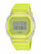 Casio G-shock Digital Herrenuhr 42.8mm Batterie mit Gelb Kautschukarmband