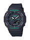 Casio Watch Battery with Black Rubber Strap