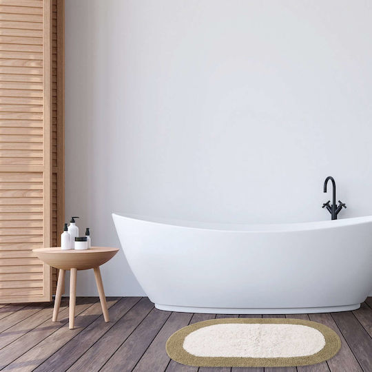 Das Home Badematte Baumwolle Oval 0669 50x80cm