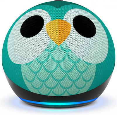 Amazon 5Gen Kids Owl Smart Hub Kompatibel mit Alexa Blau B09B9CD1YB