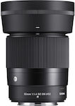 Sigma Crop Φωτογραφικός Φακός 30mm f/1.4 DC DN Contemporary Σταθερός για Nikon Z Mount Black