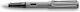 Lamy Al Star 026 Πένα Γραφής Medium Γκρι από Αλουμίνιο με Μπλε Μελάνι