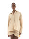 Only Women's Monochrome Long Sleeve Shirt Beige