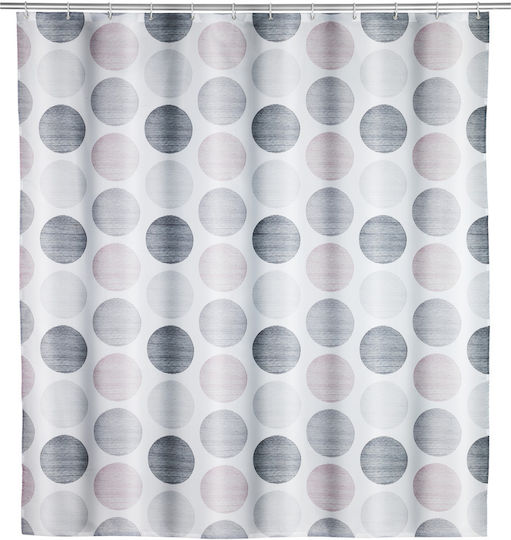 Wenko Pastell Dots Shower Curtain 180x200cm Multicolour