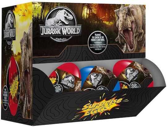 Διακάκης Αυγό Έκπληξη Jurassic World για 3+ Ετών (Διάφορα Σχέδια)