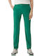 Red Label Women's Chino Trousers Regular Fit Green