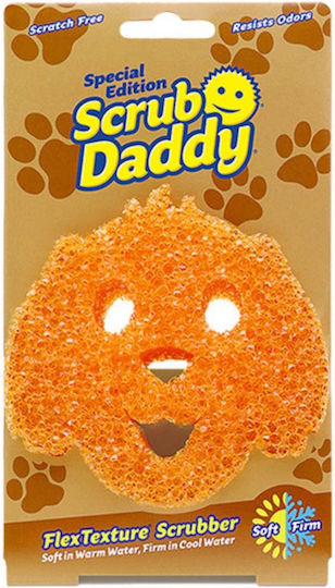 Scrub Daddy Dog Shape Küchenschwamm Gerichte Orange