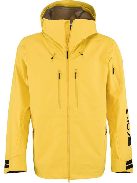 Head Kore 821801 Männer Jacke aus für Ski & Snowboard Gelb