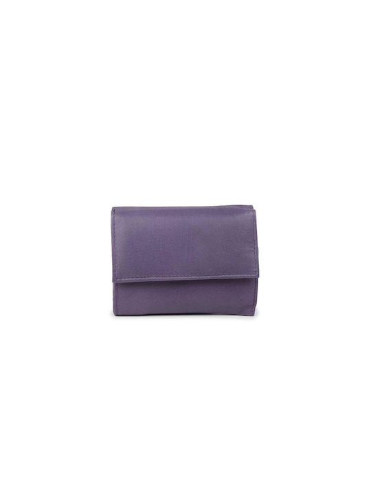 Fetiche Leather Small Leather Women's Wallet Purple