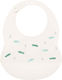Nattou Waterproof Bib Silicone with Button & Po...