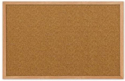 Stelan Cork Notice Board 60x90cm