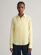 Gant Women's Monochrome Long Sleeve Shirt Yellow