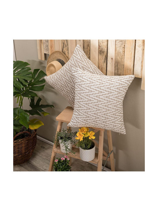 Teoran Decorative Pillow Case Giardino 02 43x43cm.