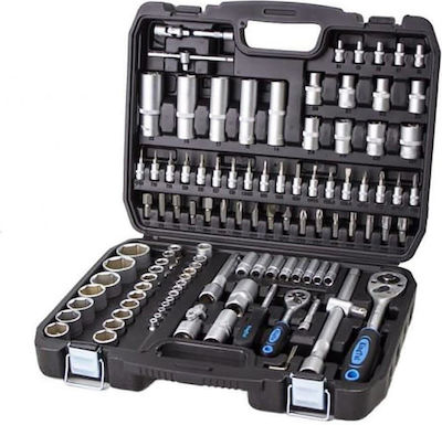 Kingtul Set Ratchet 1\2" & 1\4" 108pcs FLKT108