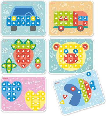 Miniland Baby Toy 6 Patterns Pack (City) Bright Color for 24++ Months