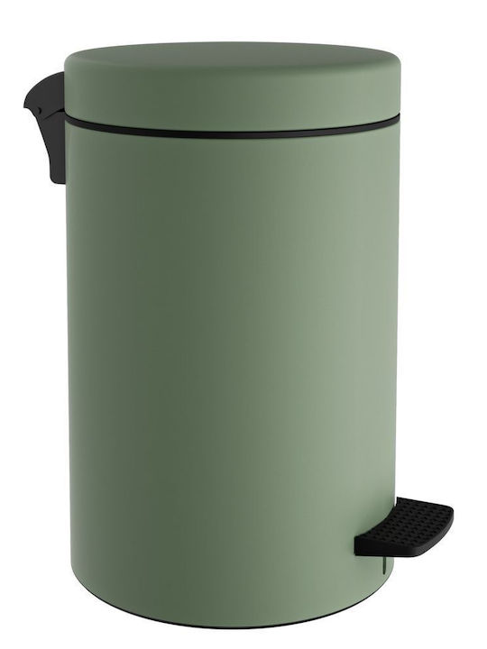 Pam & Co Inox Toilet Bin with Soft Close Lid 12...