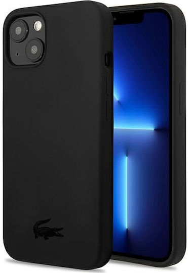 Lacoste Silicone Silicone Back Cover Σιλικόνης Μαύρο (iPhone 13 mini)