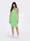 Only Sommer Mini Kleid Summer Green