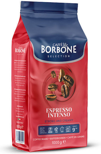 Caffe Borbone Καφές Espresso Robusta Intenso σε Κόκκους 1kg