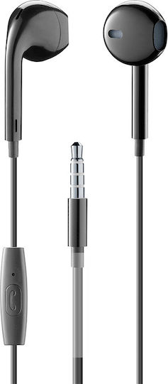 Cellular Line In-ear Handsfree με Βύσμα 3.5mm Μαύρο