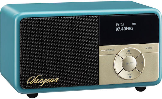 Sangean DDR-7X Настолен Акумулаторен Радиоприемник DAB+ с Bluetooth Зелен