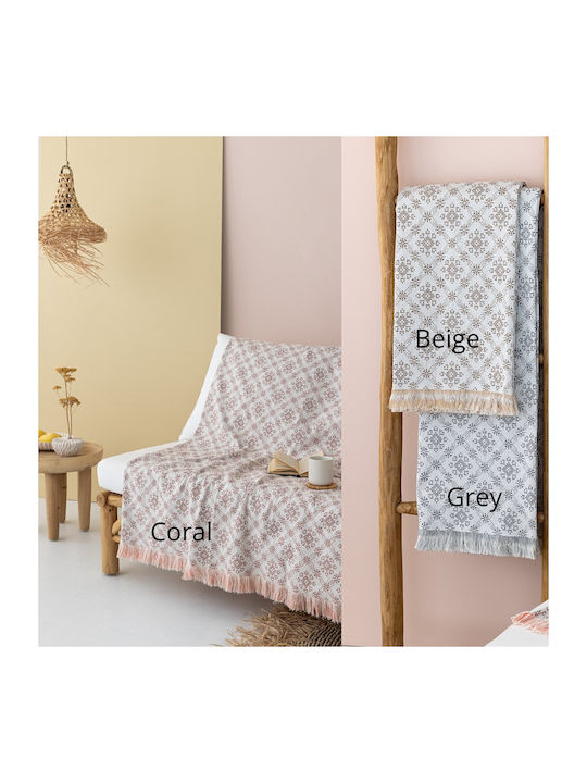 Palamaiki Plek Ριχτάρι Πολυθρόνας 180x180εκ. Beige