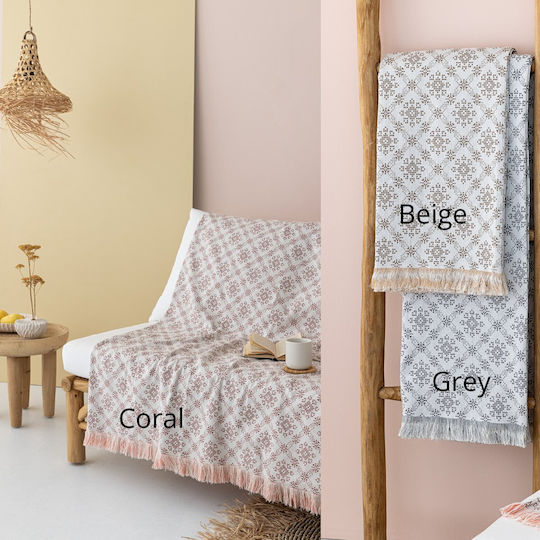 Palamaiki Plek Ριχτάρι Πολυθρόνας 180x180εκ. Beige