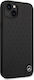 Mercedes-Benz Genuine Leather Star Back Cover Synthetic Leather Black (iPhone 14 Plus)