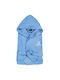 Greenwich Polo Club Kids Hooded Bathrobe Light Blue