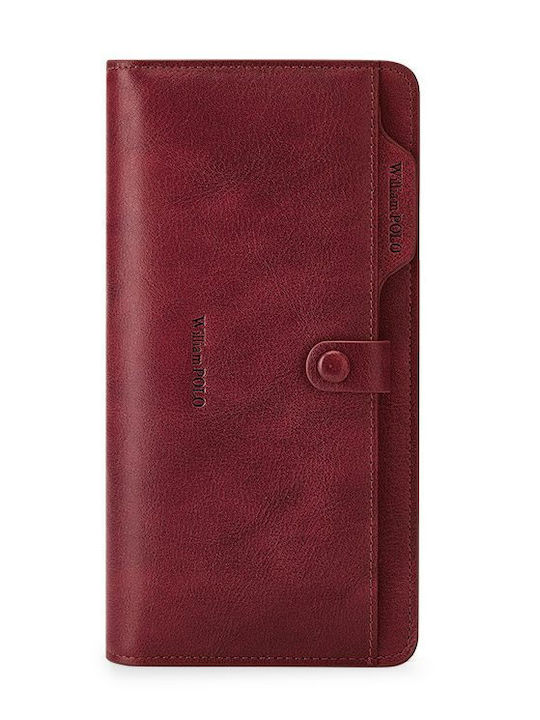 Leather Men's Wallet Classic with RFID Brown