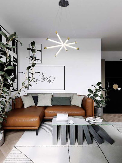 Atman Lorient Pendant Light Black 59cm
