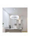 Atman Siena Pendant Light Silver 60cm
