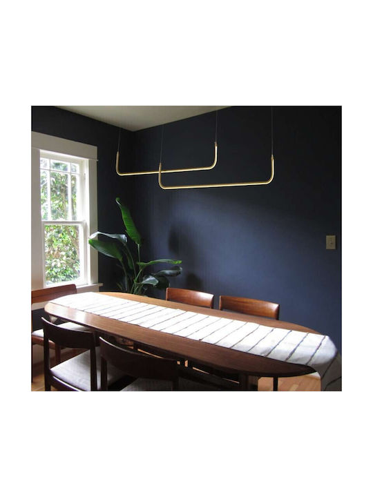 Atman Hängelampe Gold Schiene 120cm.