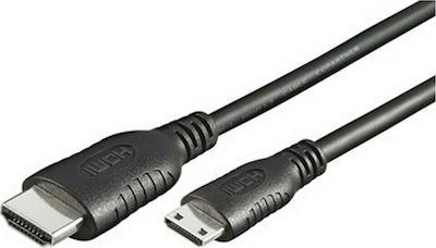 HDMI 1.3 Kabel Mini-HDMI-Stecker - HDMI-Stecker 1.83m Schwarz