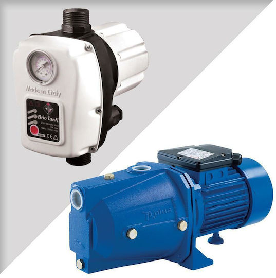 Plus 303784 Single Phase Water Pressure Pump without Container 1.5hp
