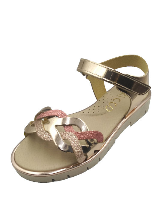 RICCO MONDO A30185S1 ROSE/GOLD piele anatomică RICCO MONDO A30185S1 ROSE/GOLD