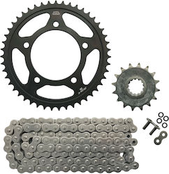 CHAIN SPROCKET HONDA XLV 1000 VARADERO 99-13 16-47 112D 525VX3 O-RING DID JT