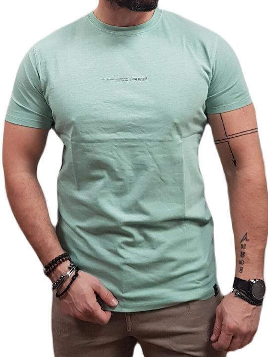 Rebase 231.RTS.248 Men's Short Sleeve T-shirt Green RTS-248