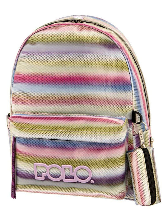 Polo Ragazza School Bag Backpack Elementary, Elementary Multicolored 2023