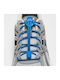 Lock Laces No Tie Shoelaces Shoelaces Elastic Blue 2pcs 122cm