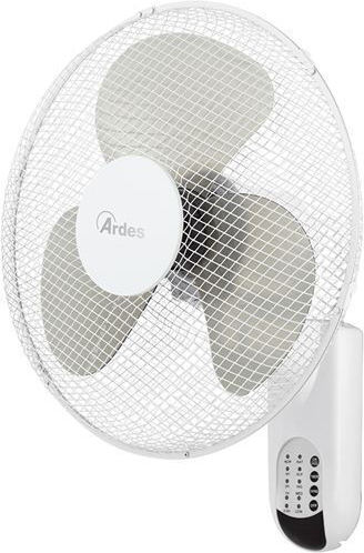 Ardes Ανεμιστήρας Τοίχου 50W Διαμέτρου 40cm με Τηλεχειριστήριο Λευκός