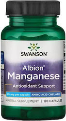 Swanson Albion Manganese 10mg 180 κάψουλες