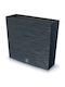 Iliadis Furu Case Blumenkasten Kunststoff Gray 58x18x50cm.