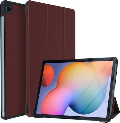 Techsuit Foldpro Flip Cover Roșu (Galaxy Tab S6 Lite 10.4) KF233251