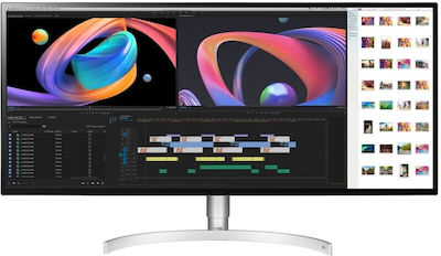 LG 34WK95UP-W Ultrawide IPS HDR Monitor 34" 5120x2160 με Χρόνο Απόκρισης 5ms GTG