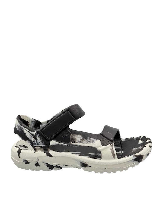 Hurricane Drift Women's Flat Sandals Sporty in Black Color
