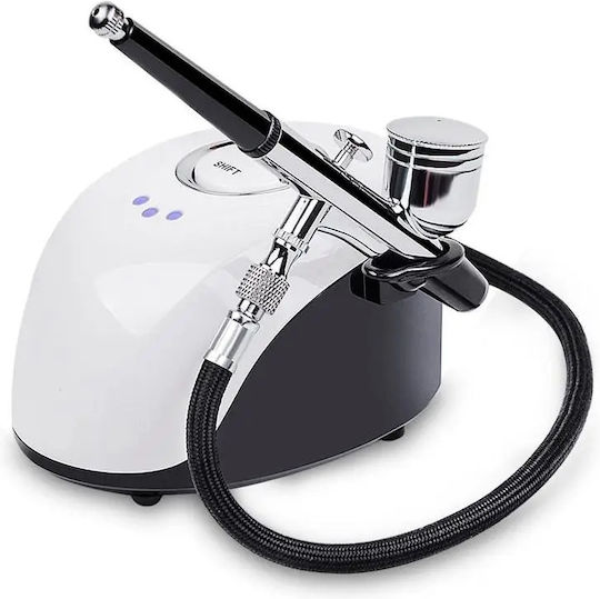 Αερογράφος Νυχιών Mini Air Compressor 19B White