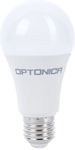 Optonica LED Bulbs for Socket E27 and Shape A60 Cool White 1380lm 1pcs